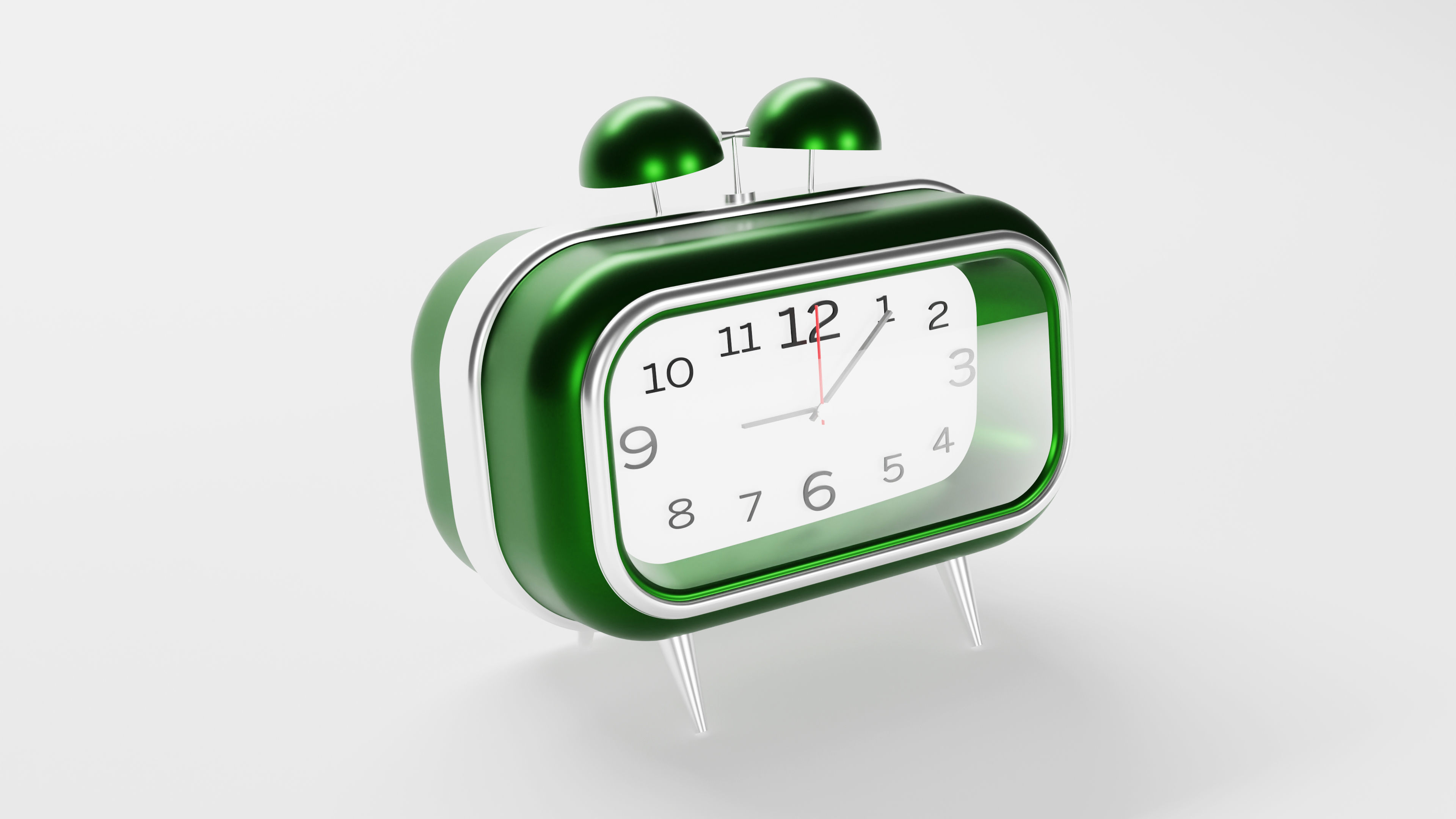 Alarm Clock 3D model_1