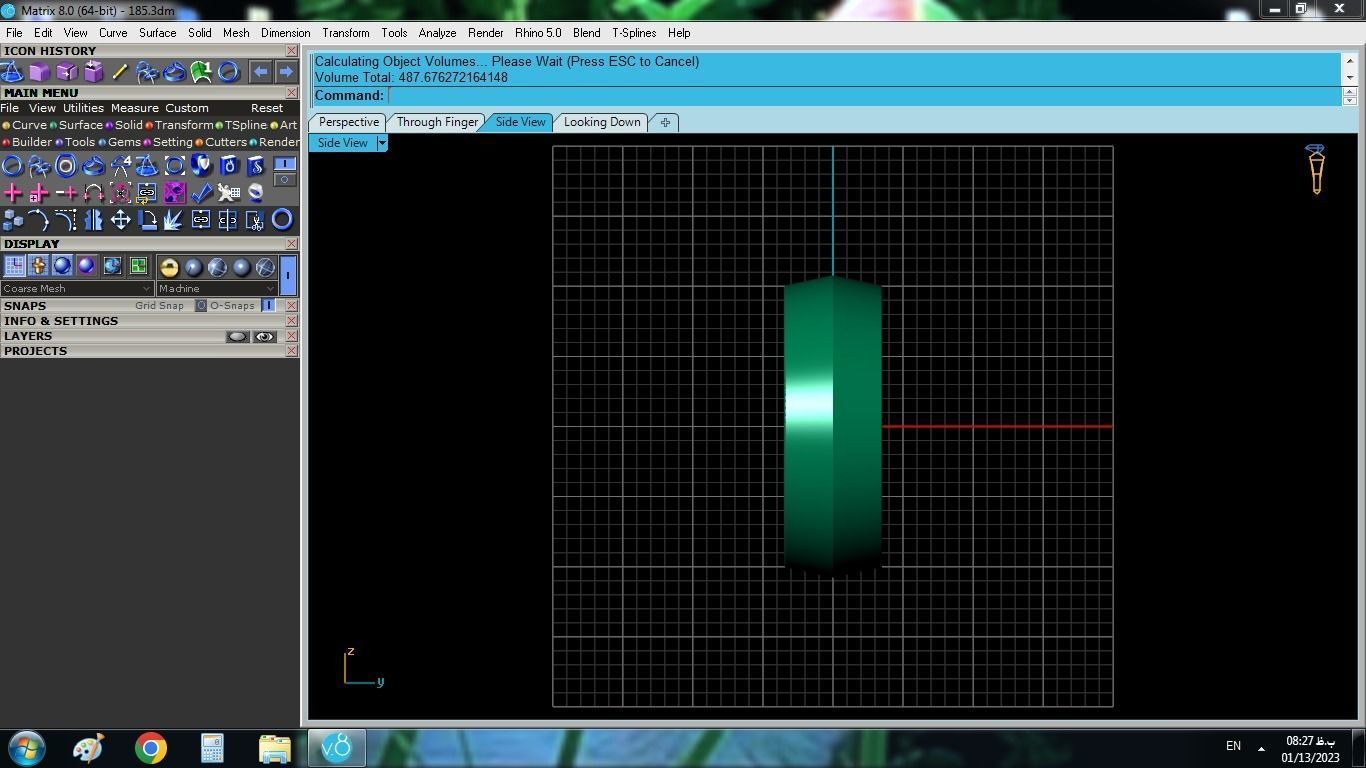 Engagement Ring 3D print model_7