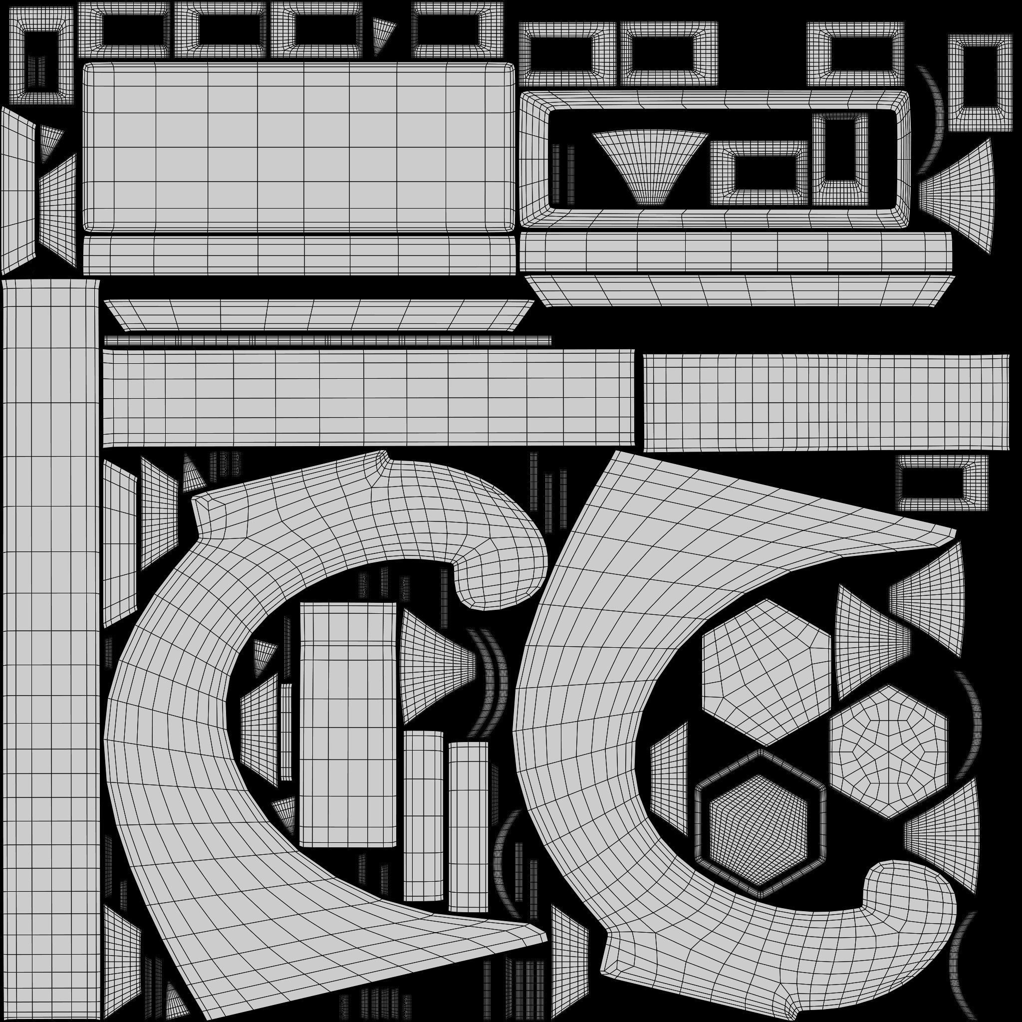 Japanese Lantern 3 3D model_5