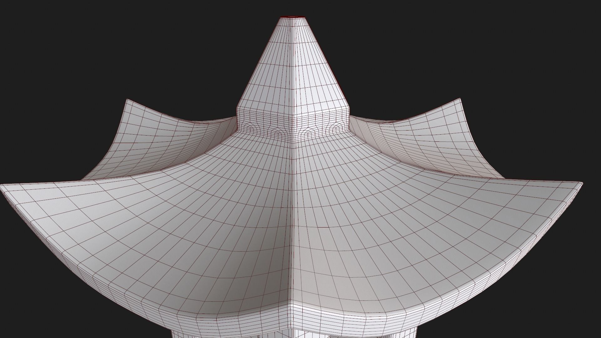 Japanese Lantern 3 3D model_19