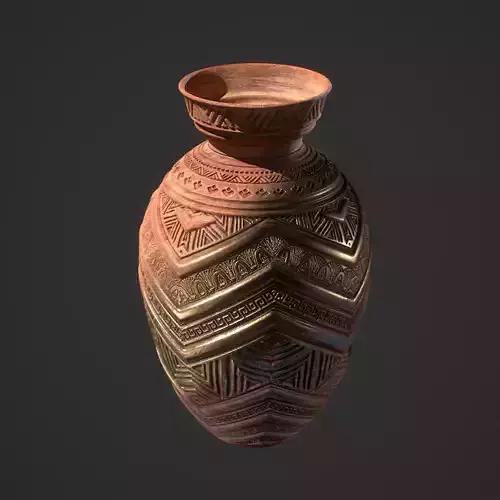 Ancient Egypt Antiquities Low-poly 3D model