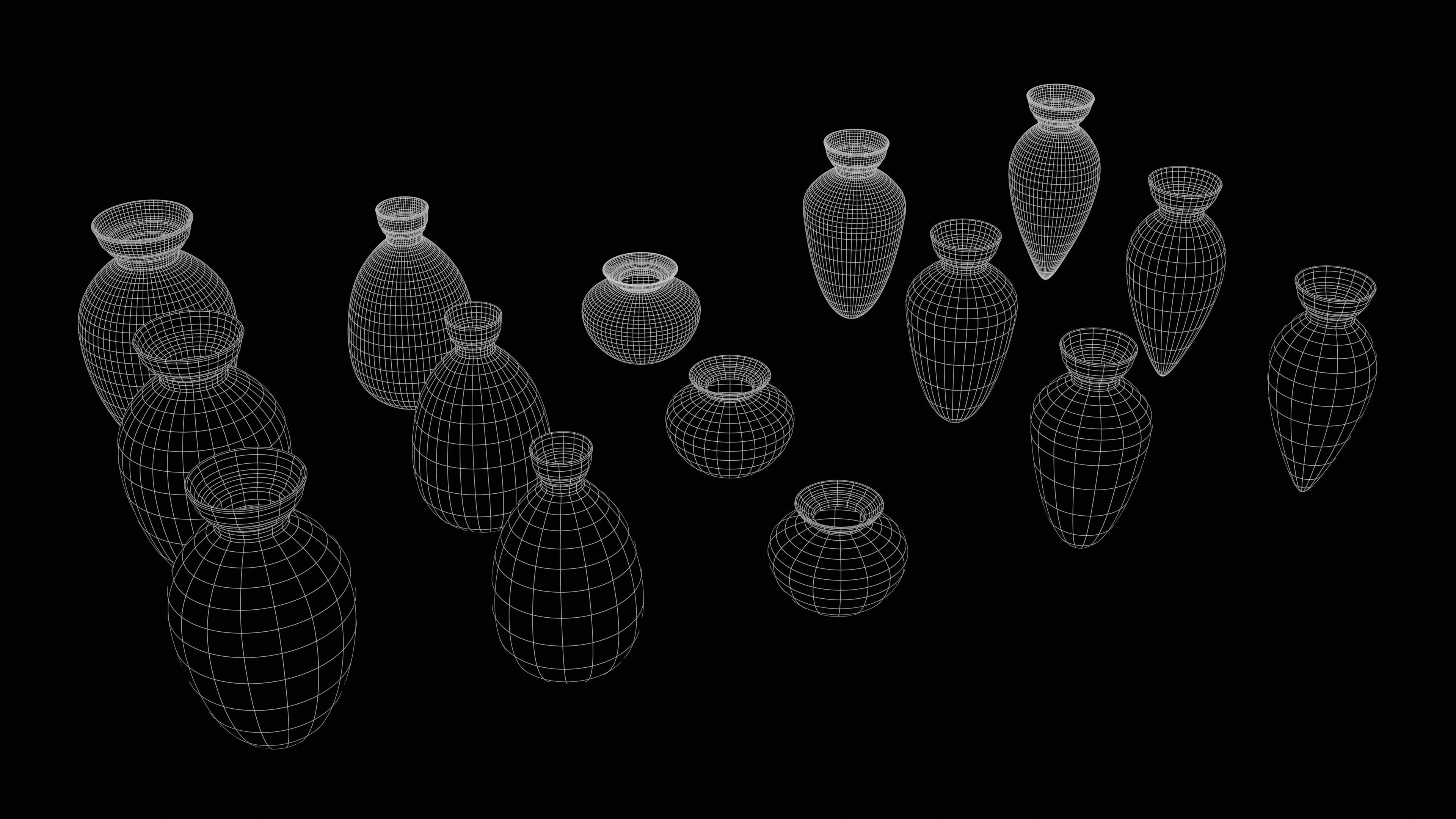 Ancient Egypt Antiquities Low-poly 3D model_10