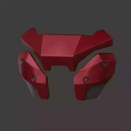 Rakshasa Banished Heartplate Chest Attachment 3D print model
