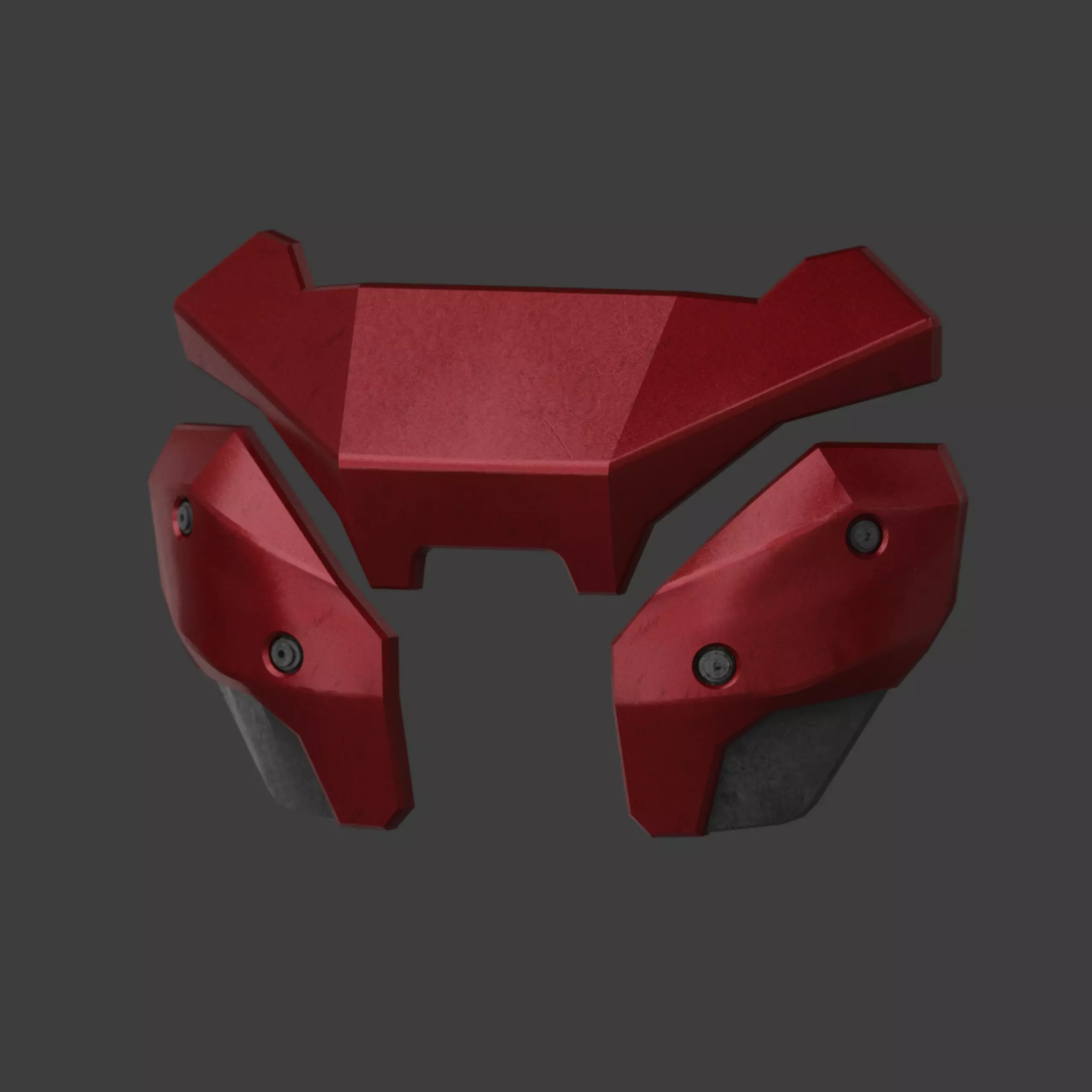 Rakshasa Banished Heartplate Chest Attachment 3D print model_0