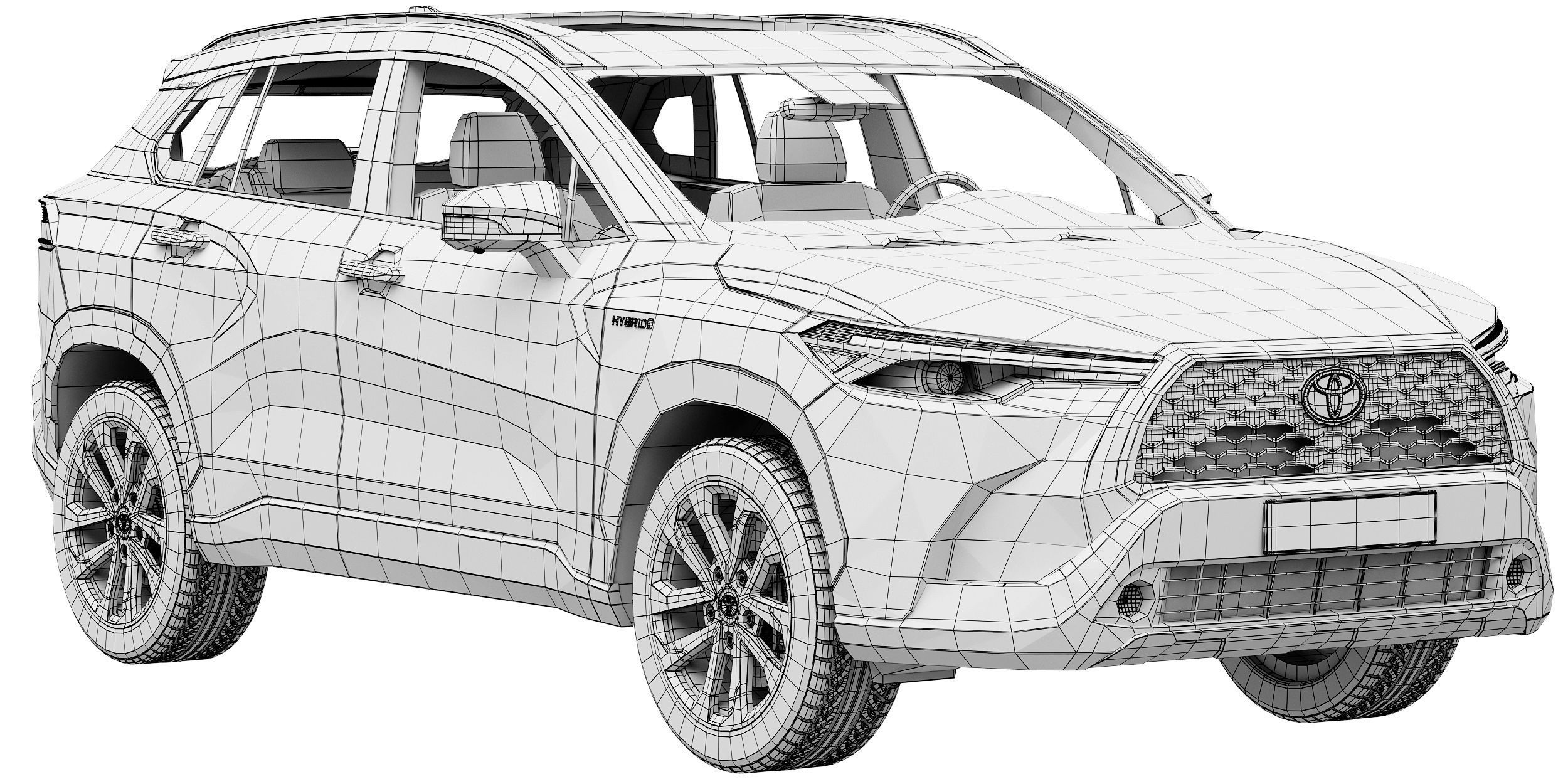 Toyota Corolla Cross 2023 3D model_14