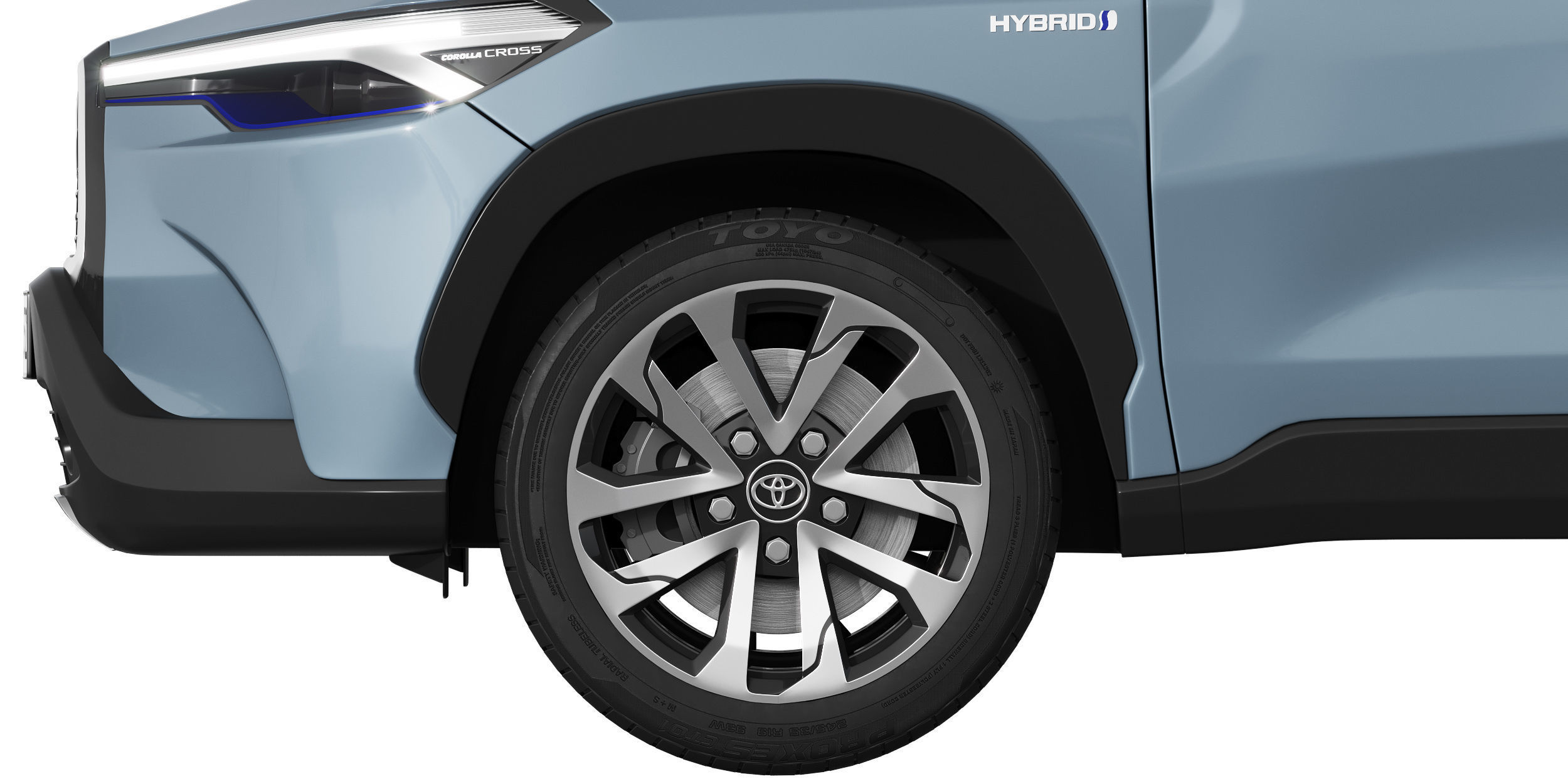 Toyota Corolla Cross 2023 3D model_10