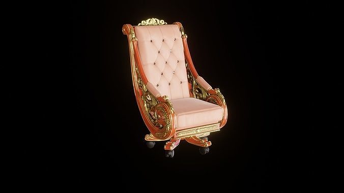 Manager office chair 3D model