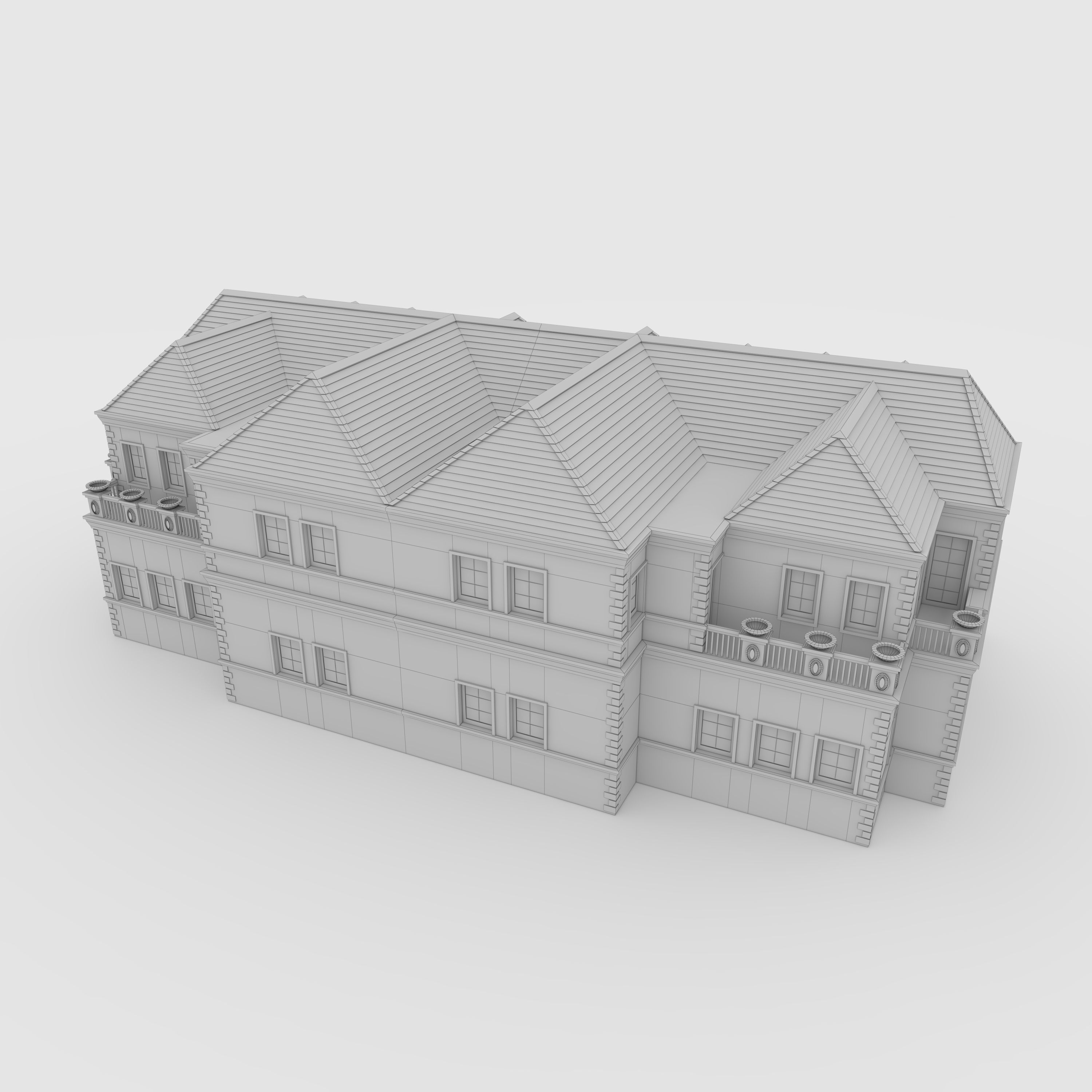 Villa 2 house 3D model_39