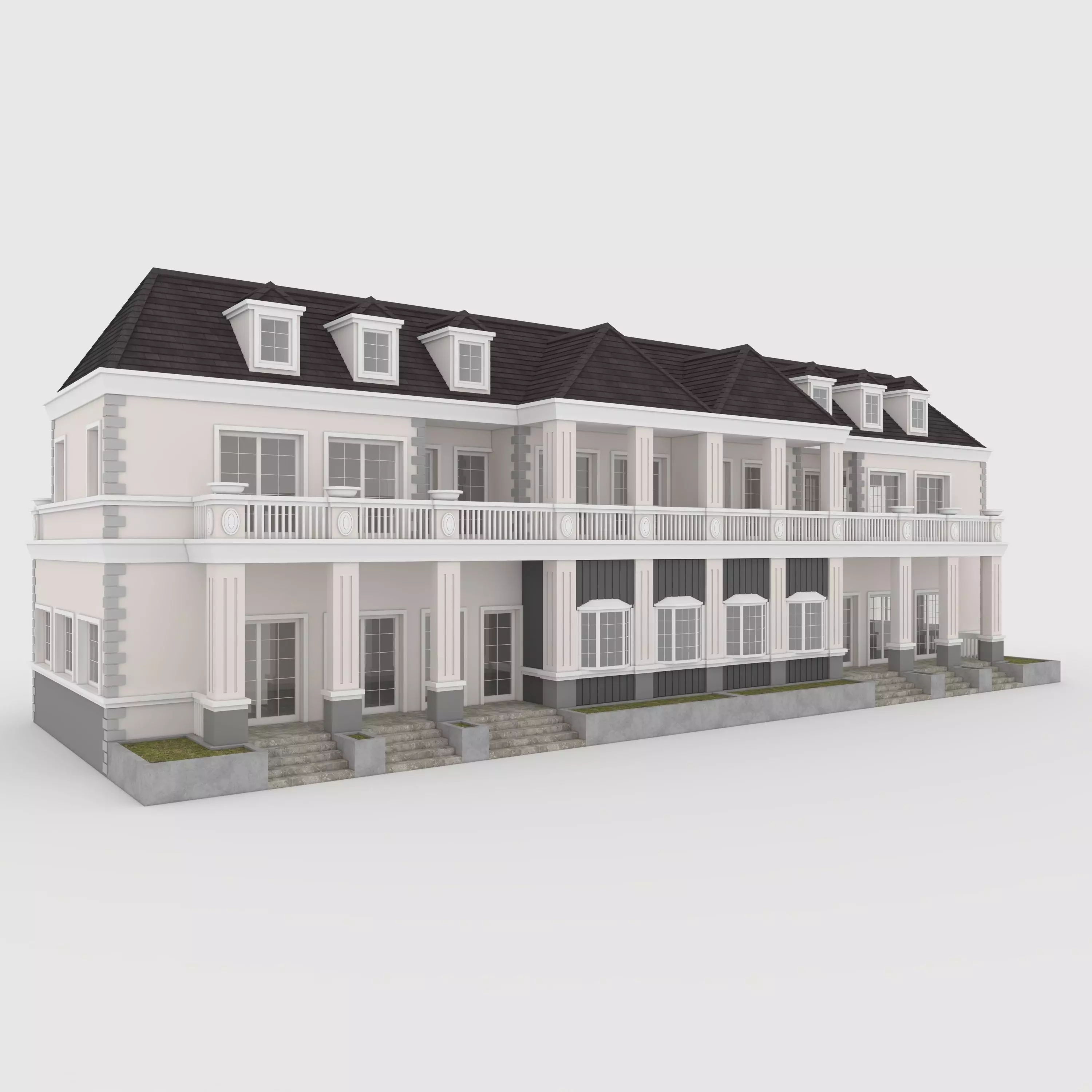 Villa 2 house 3D model_0