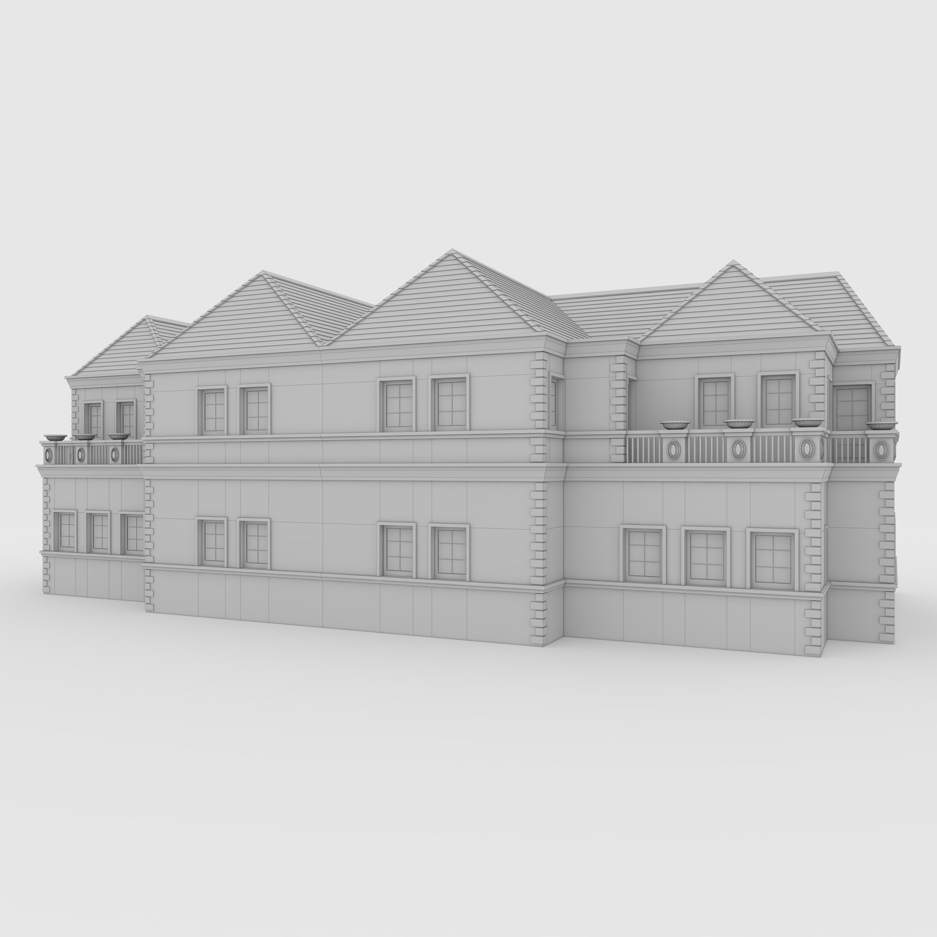 Villa 2 house 3D model_13