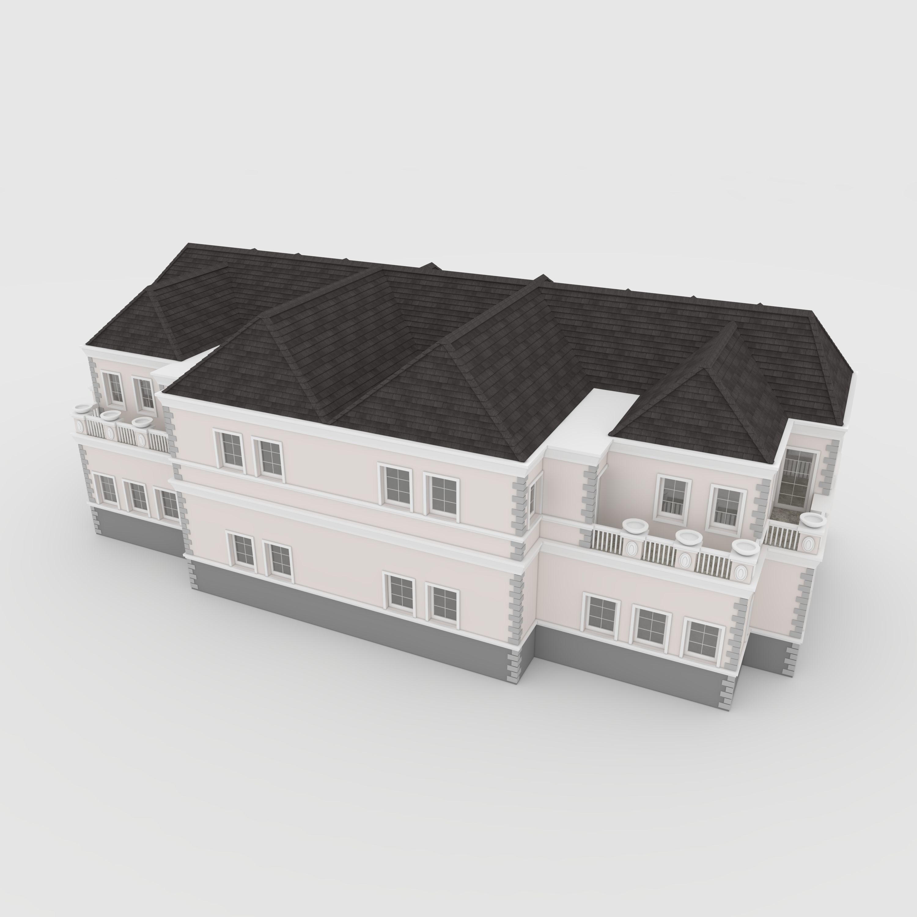 Villa 2 house 3D model_38