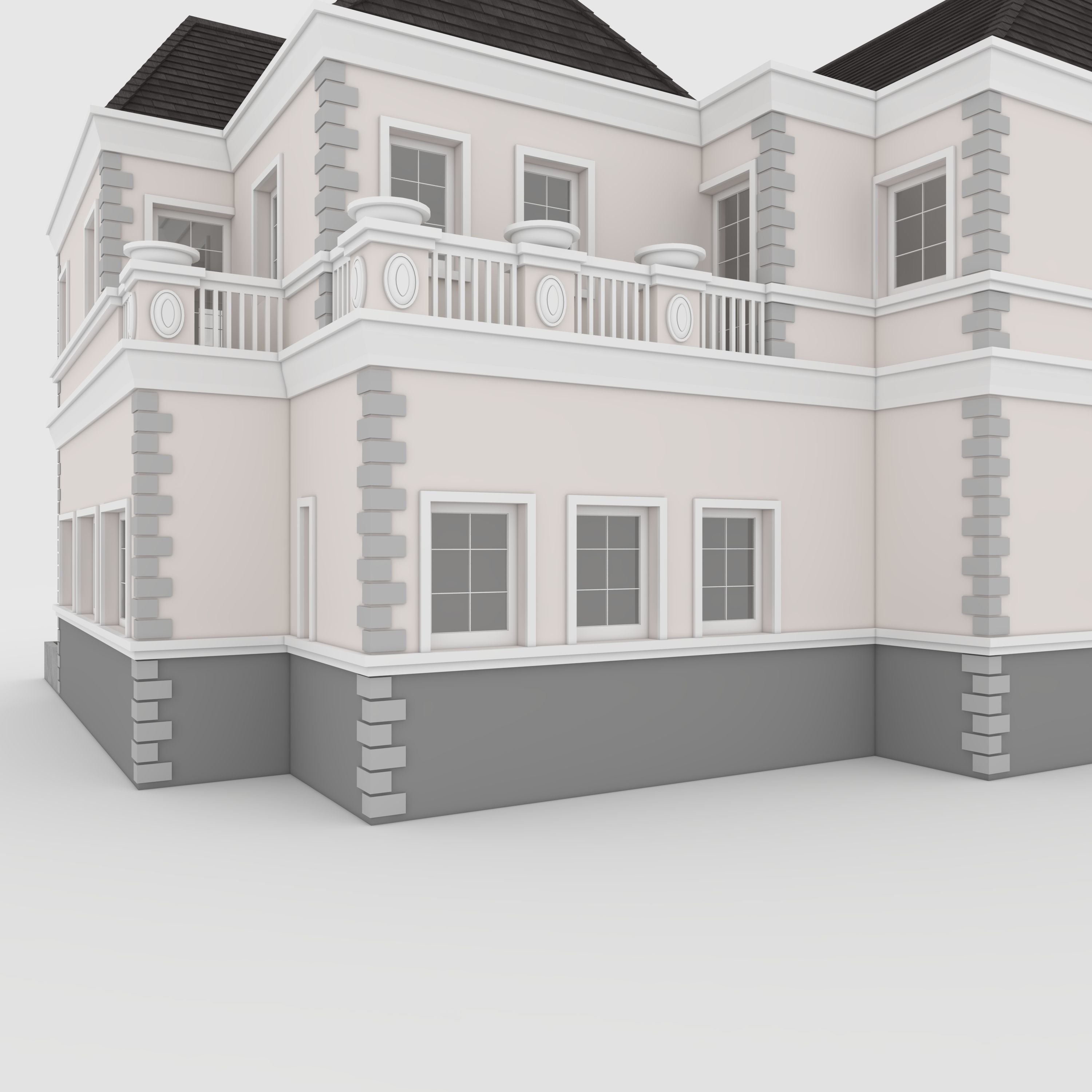 Villa 2 house 3D model_20