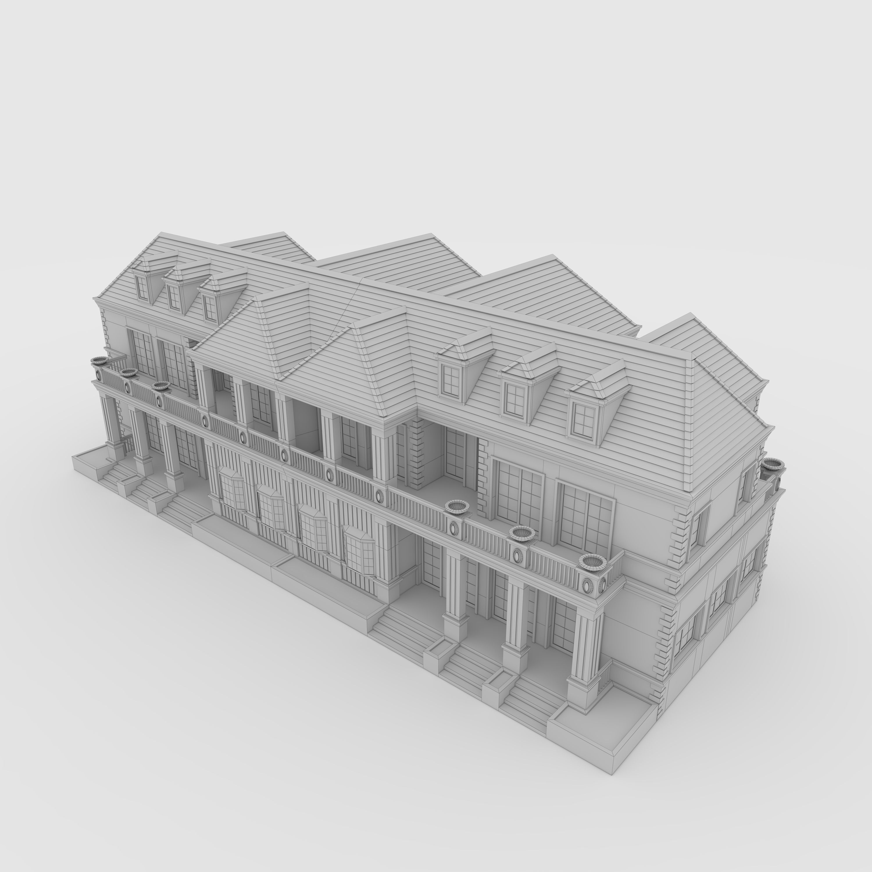 Villa 2 house 3D model_31