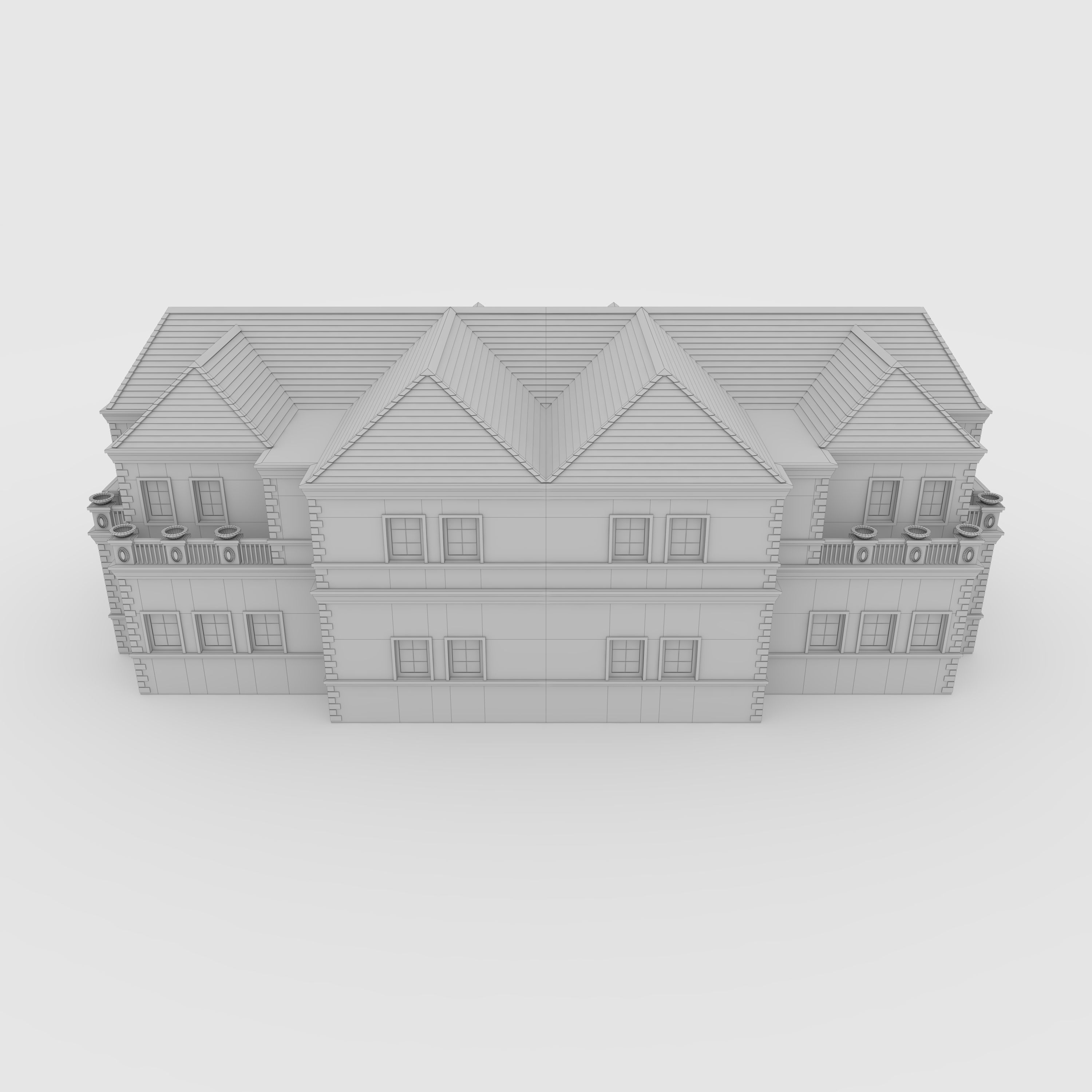 Villa 2 house 3D model_37