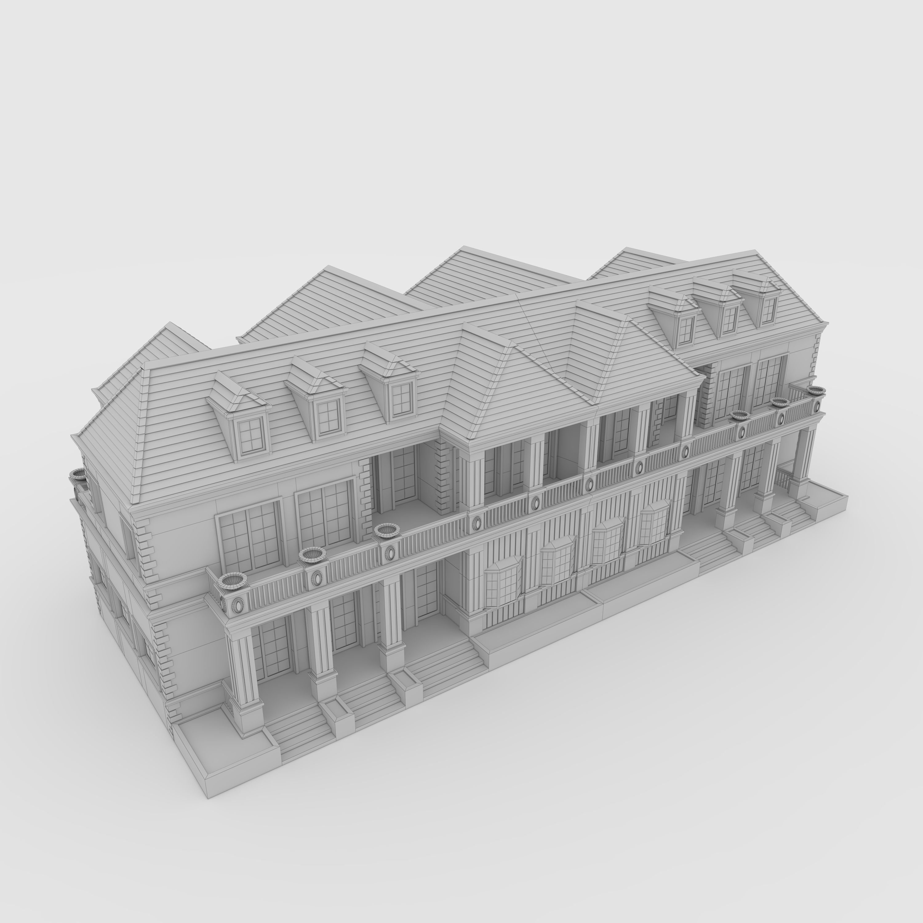Villa 2 house 3D model_27
