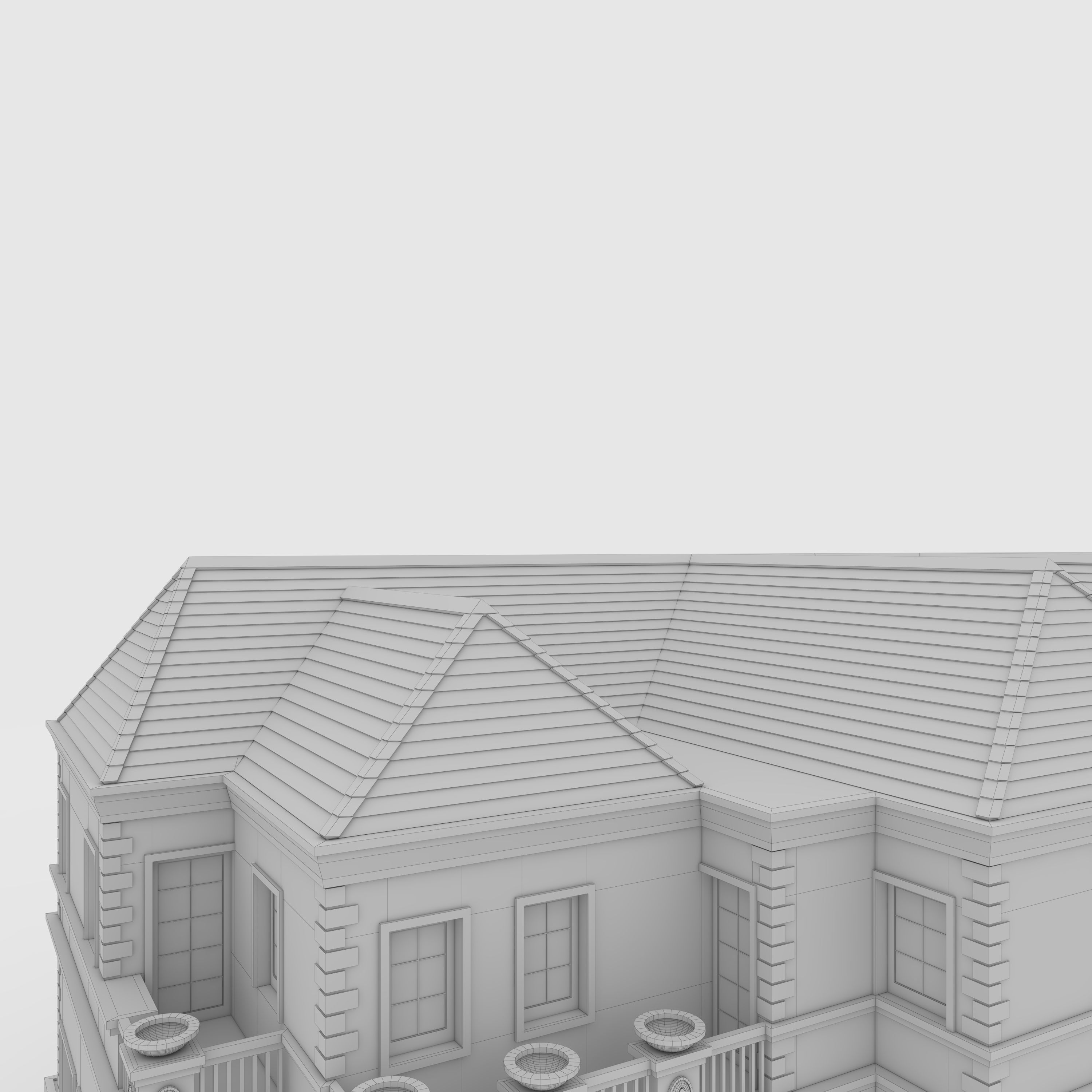 Villa 2 house 3D model_25