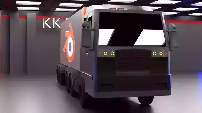 TruckKKAZL orange and eye