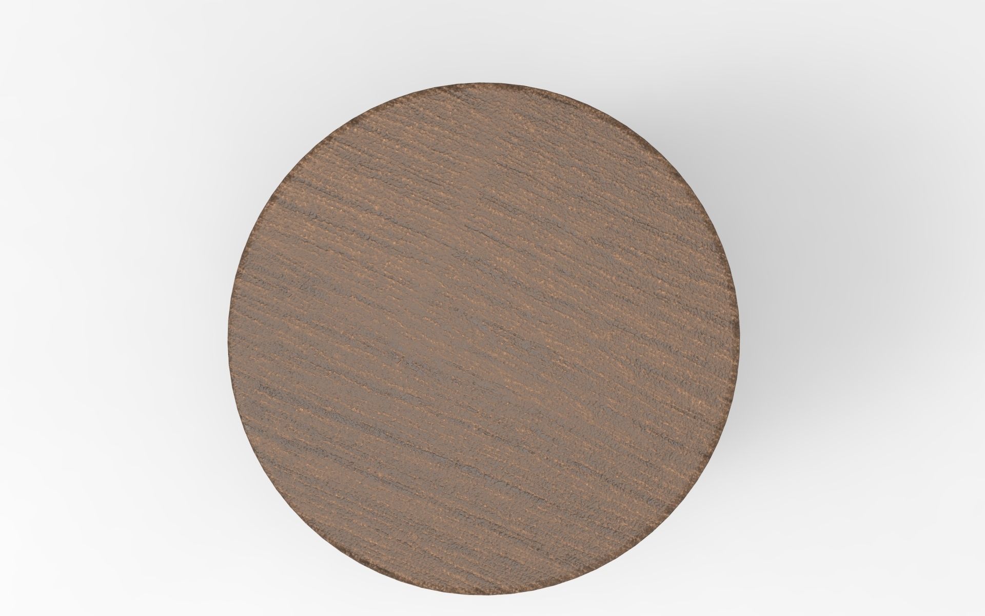 Zigzag Side Table Low-poly 3D model_3