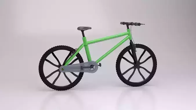 bicycle 3D model mountain bike