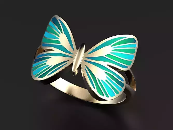 Butterfly ring