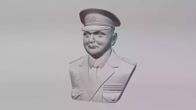 Iron General Valerii Zaluzhnyi bust