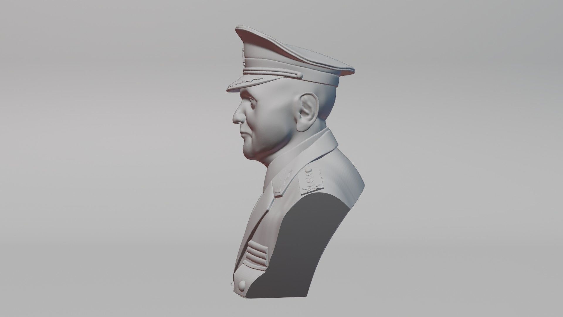Iron General Valerii Zaluzhnyi bust 3D print model_8