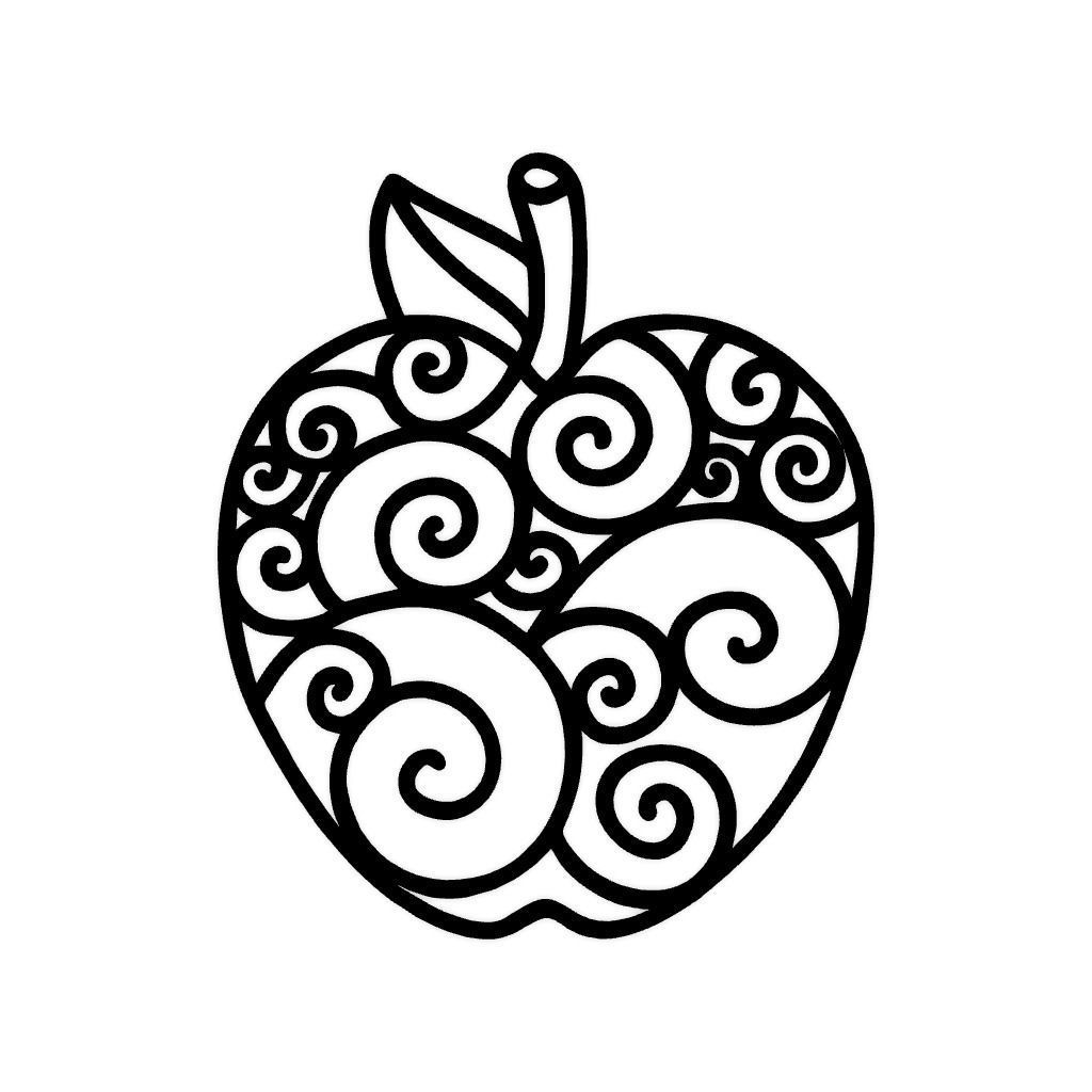 Apple Decor 3D print model_2