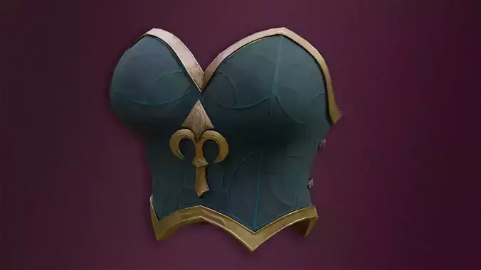 Breast Elf Armor Lowpoly