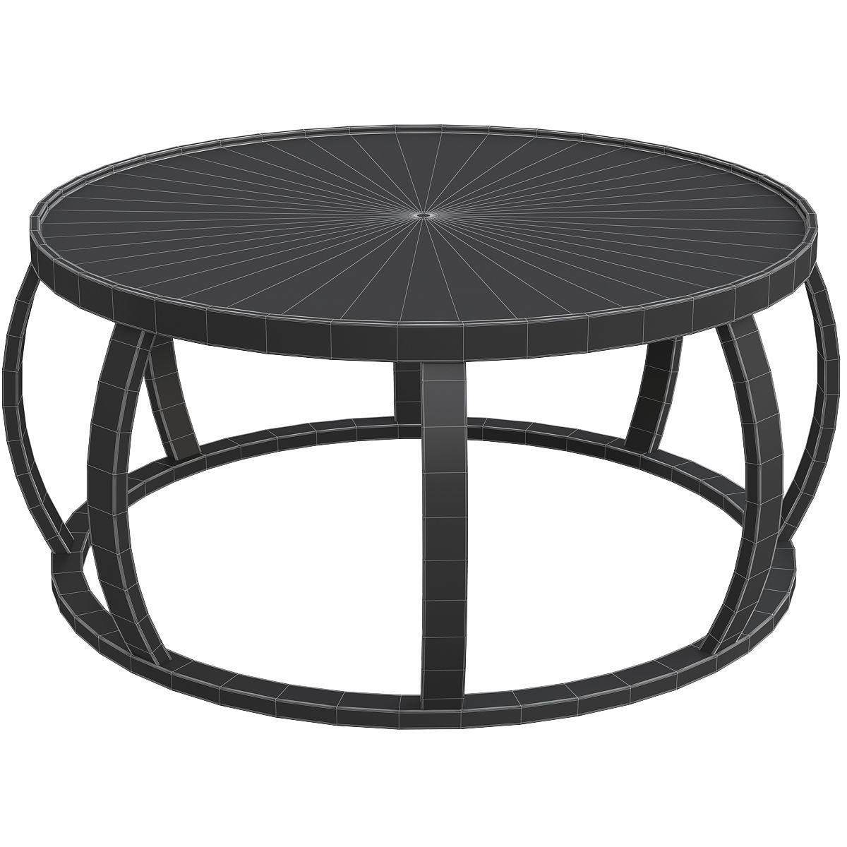 Coffee Table Santos DG Home 3D model_1