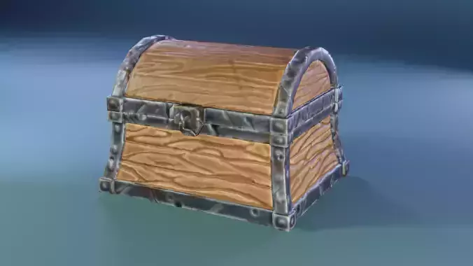 Stylized Common Treasure Chest