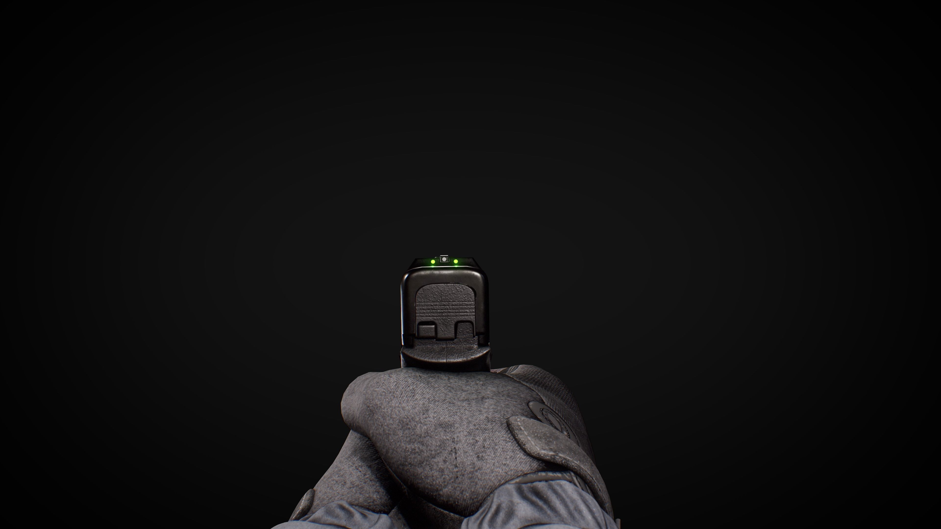Glock 17 and 19x - Handguns Low-poly 3D model_9