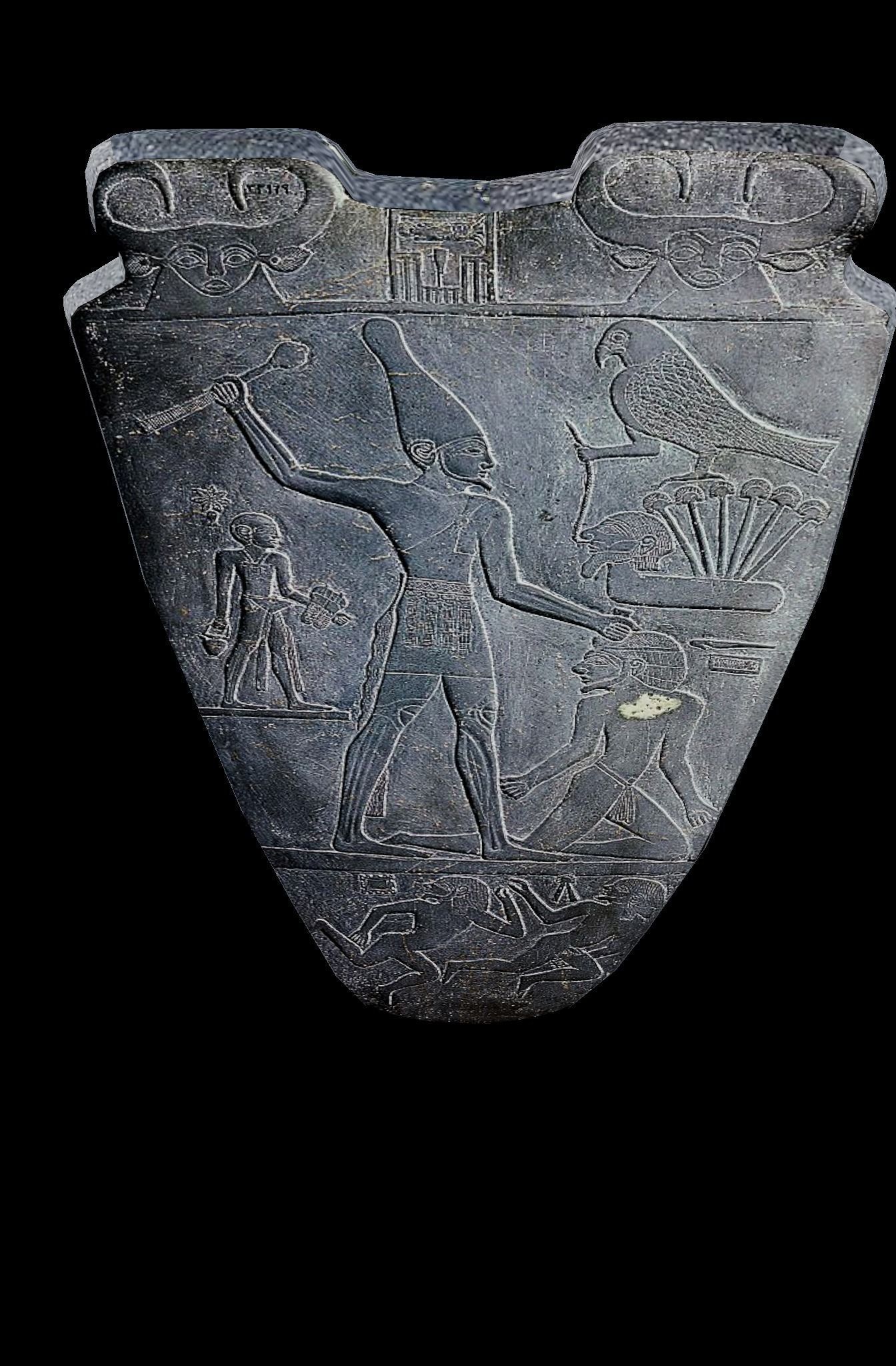 Palette of King Narmer 3D model_5