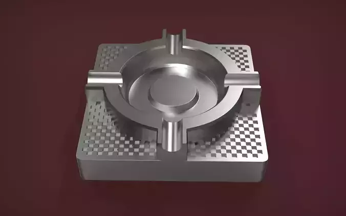 Premium Ashtray 3D print model