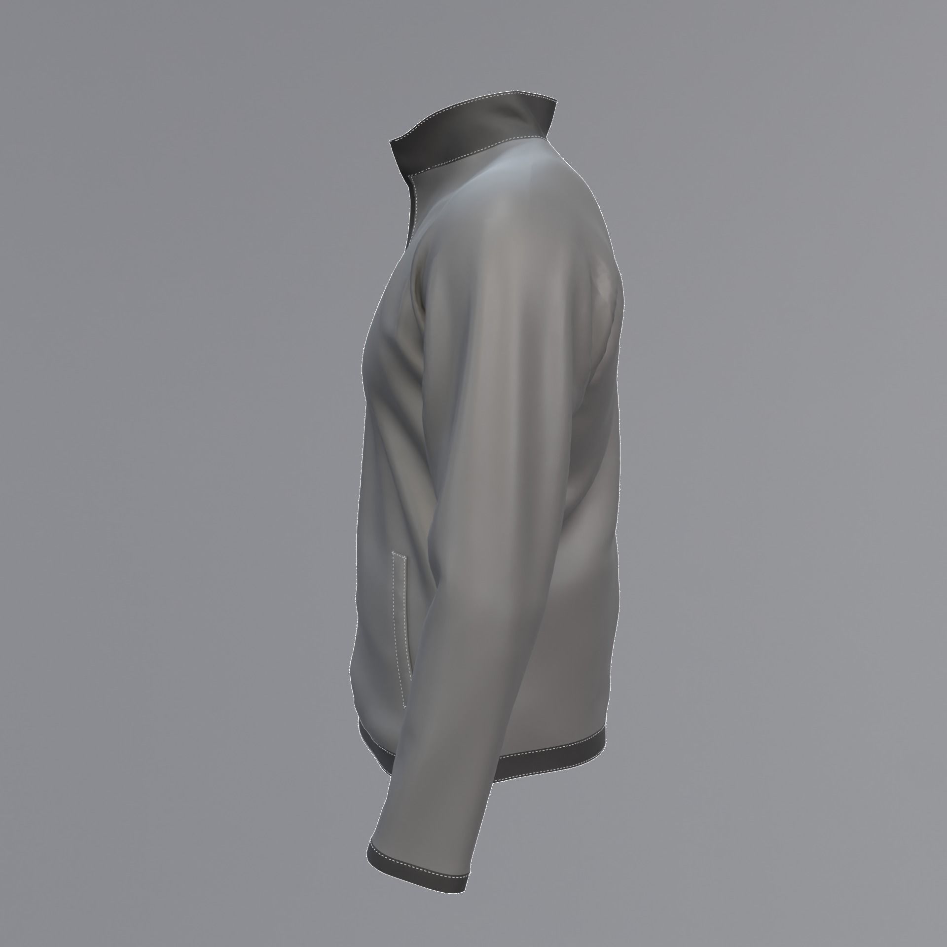 Jacket - base for your design 3D model_2