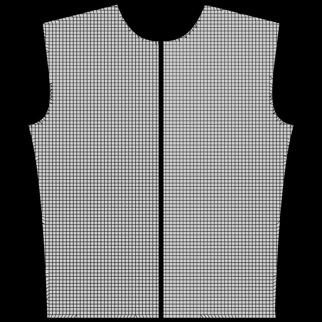 Jacket - base for your design 3D model_11