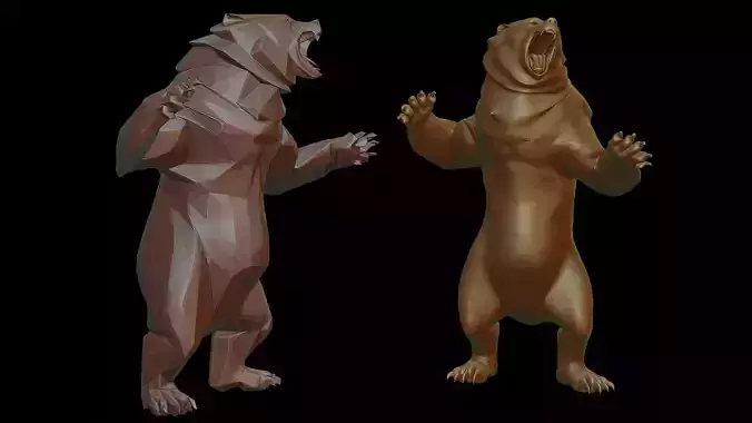 Bear miniature