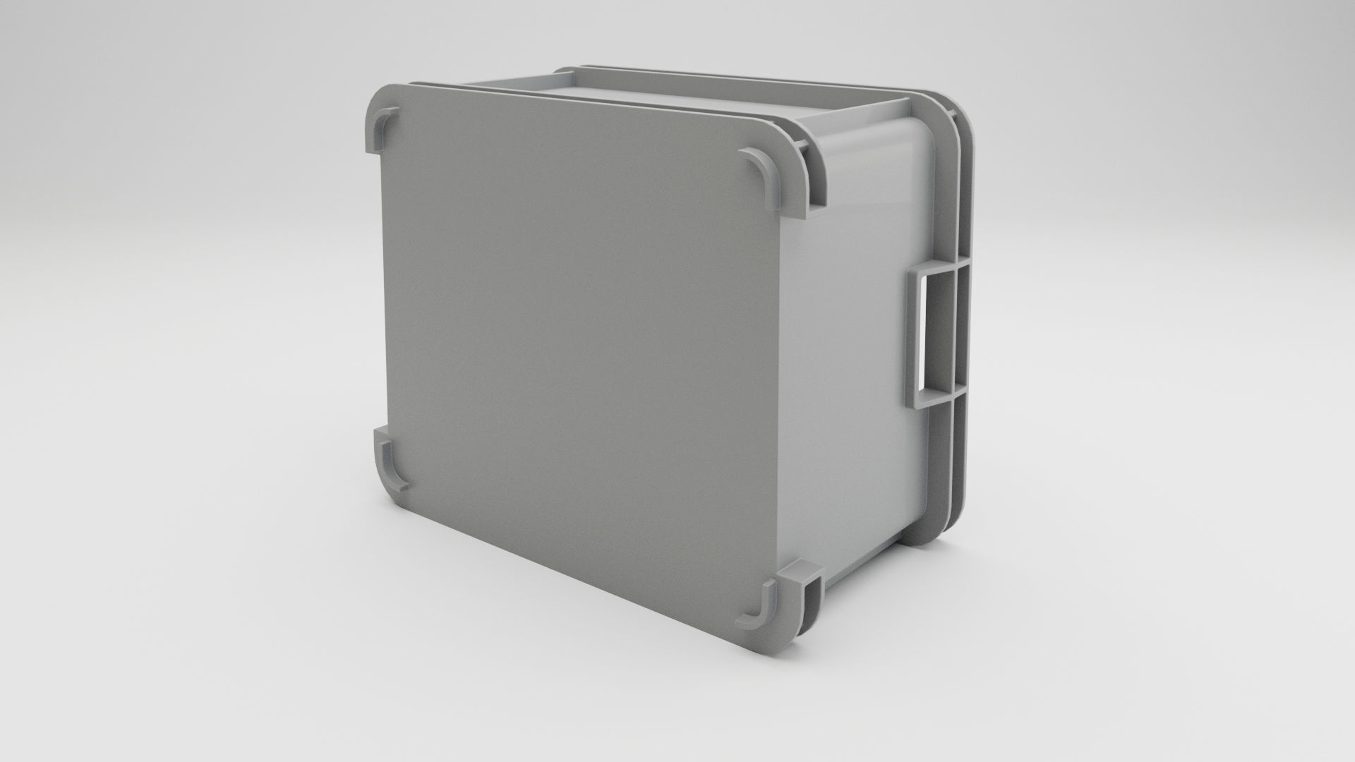 Storage Crates 3D model_6