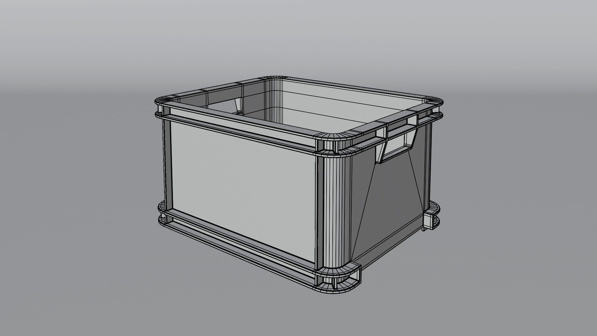 Storage Crates 3D model_7