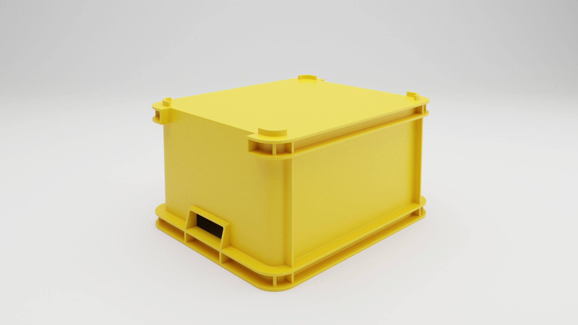 Storage Crates 3D model_4