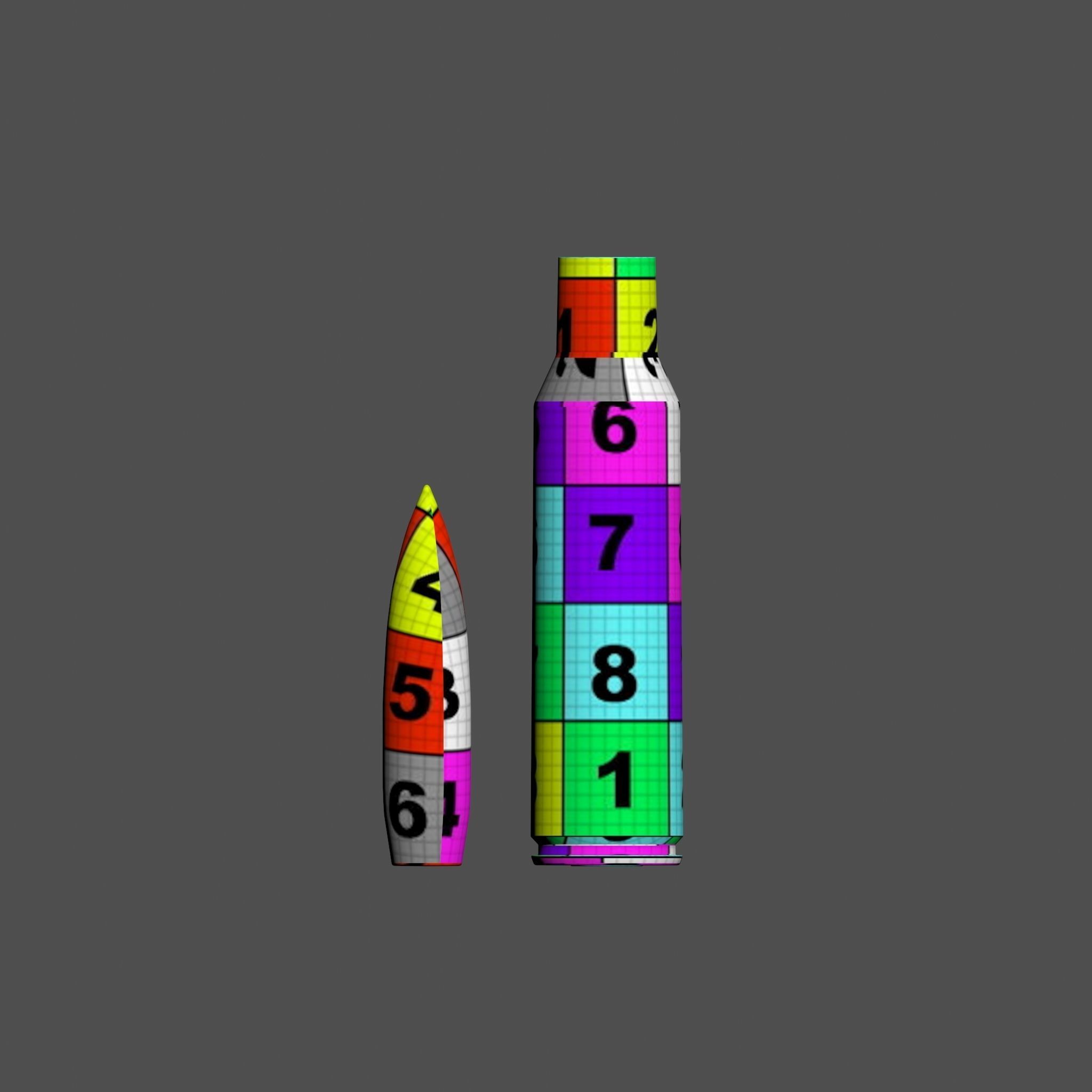 Disassembled cartridge 3D model_14