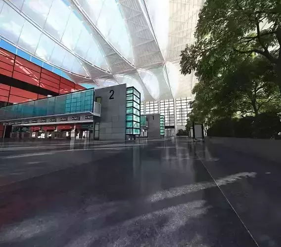 Spacious Shopping Mall