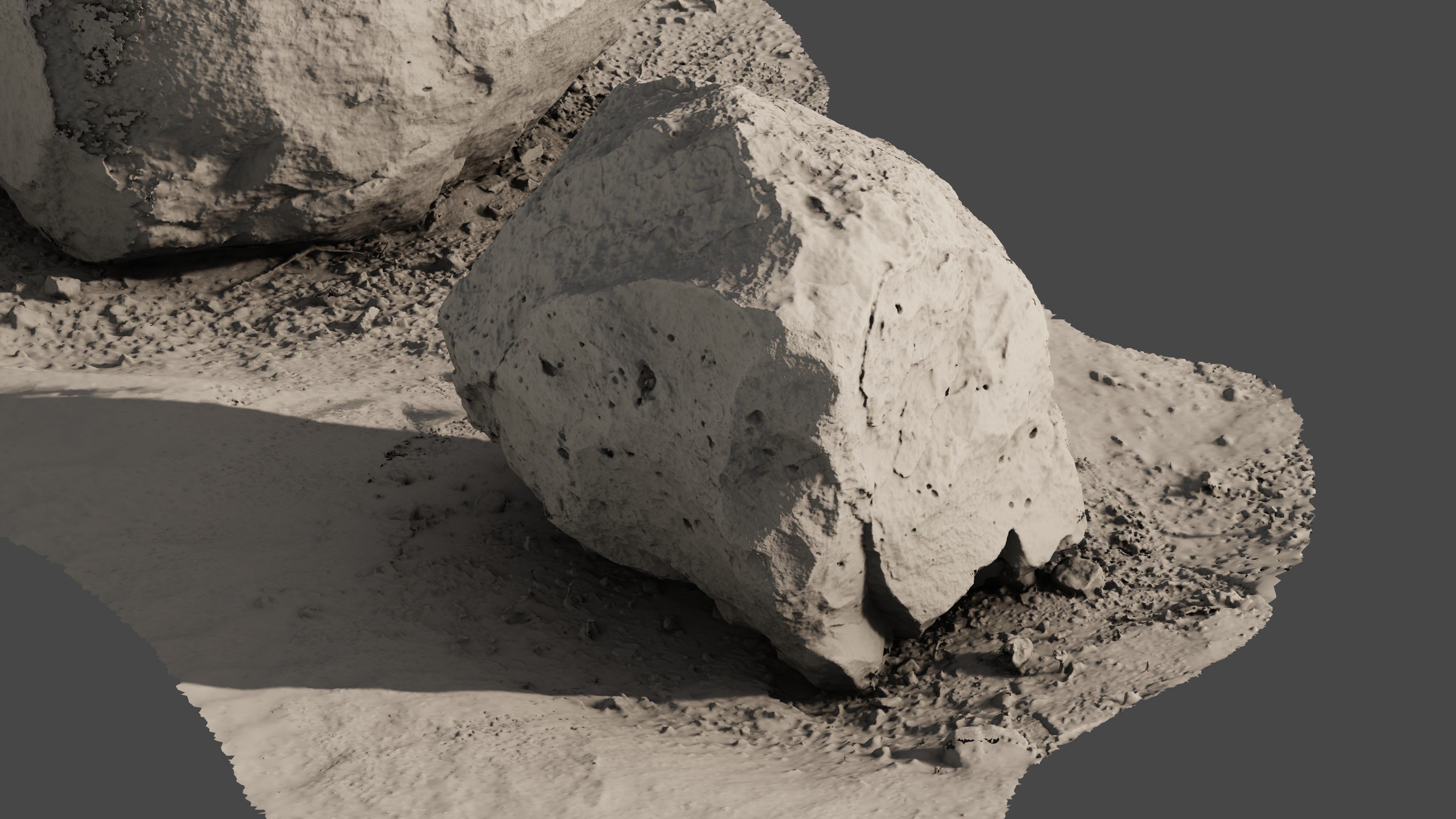 Rock07 two rocks 3D model_20