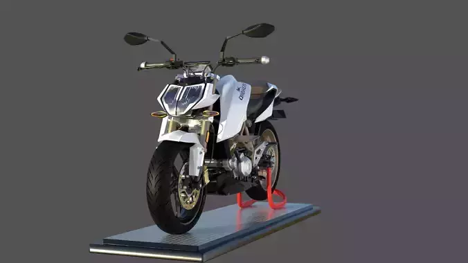 Fan made TVS 310R motorcycle concept model