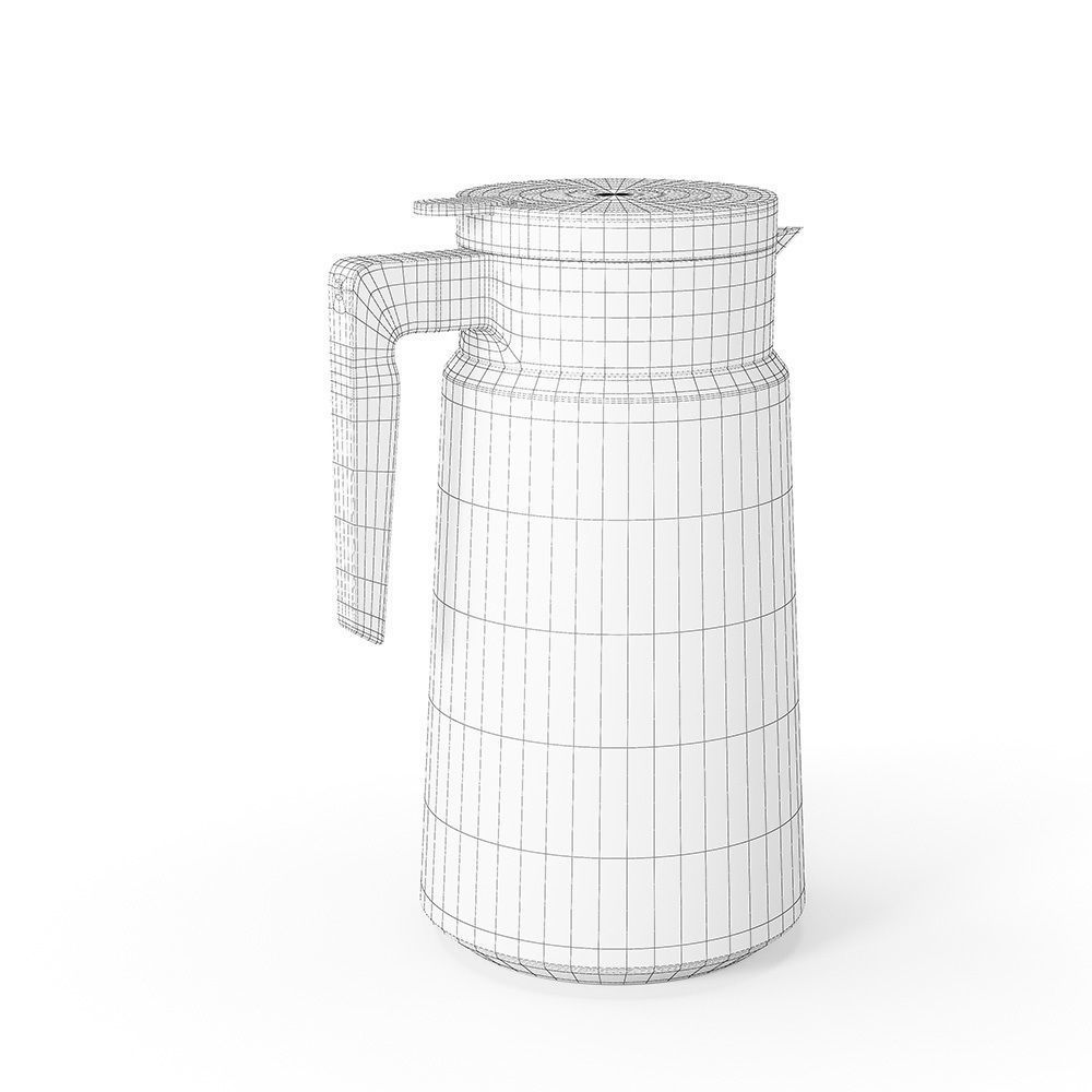 House Doctor Cole Thermos Black 3D model_10