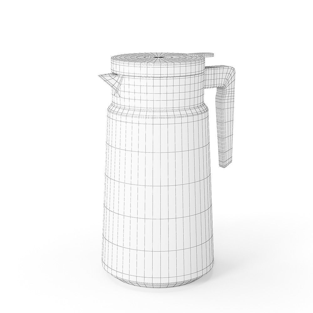 House Doctor Cole Thermos Black 3D model_7