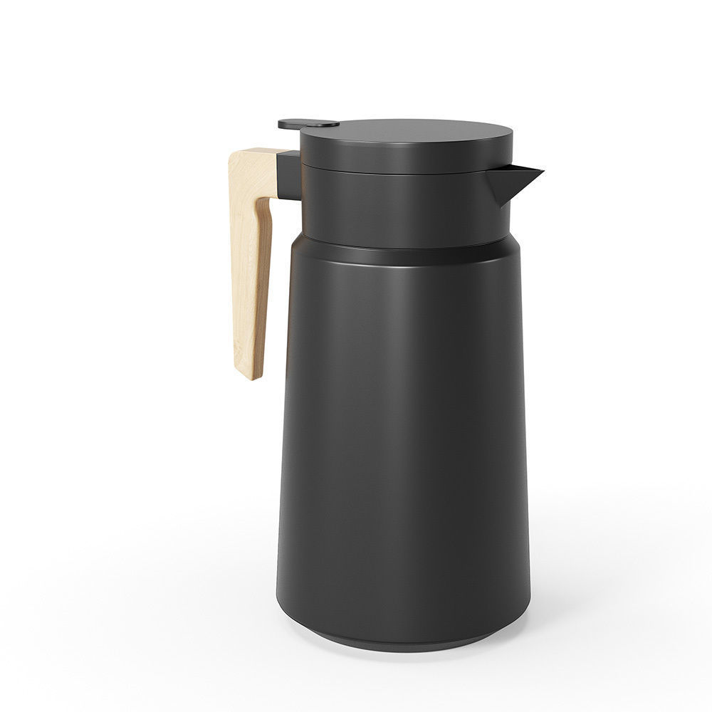 House Doctor Cole Thermos Black 3D model_2