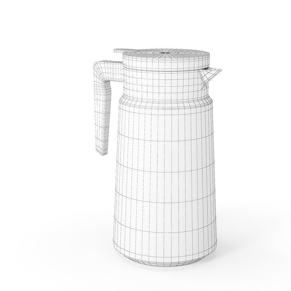 House Doctor Cole Thermos Black 3D model_9