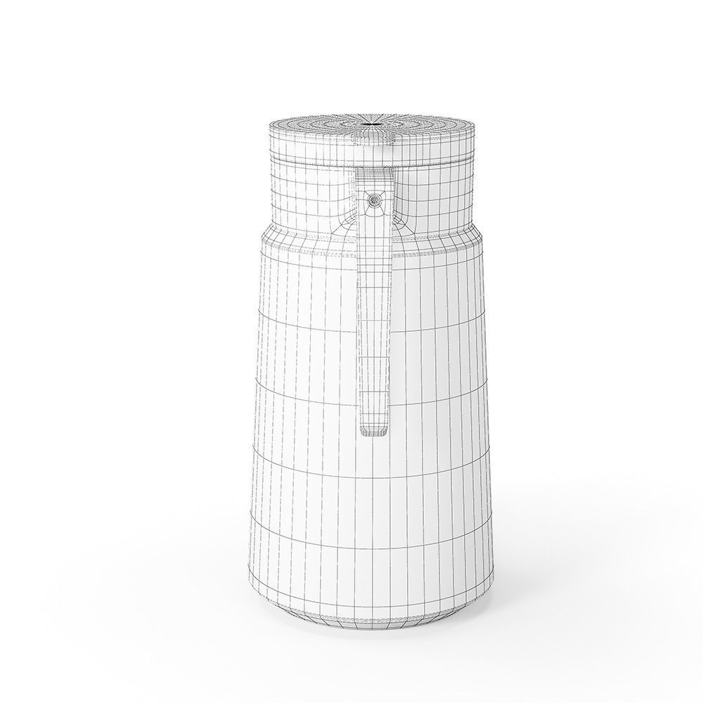 House Doctor Cole Thermos Black 3D model_11