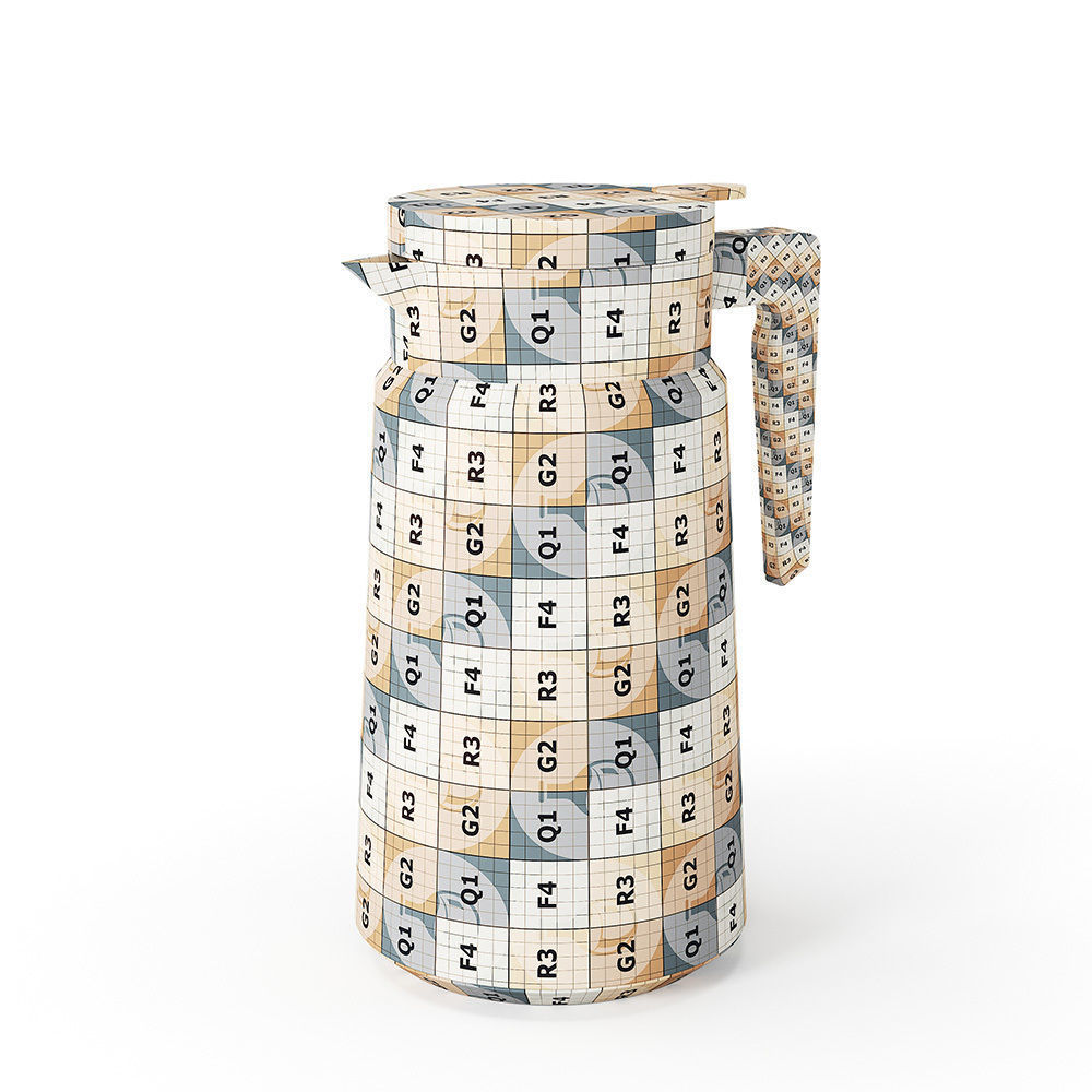 House Doctor Cole Thermos Black 3D model_6