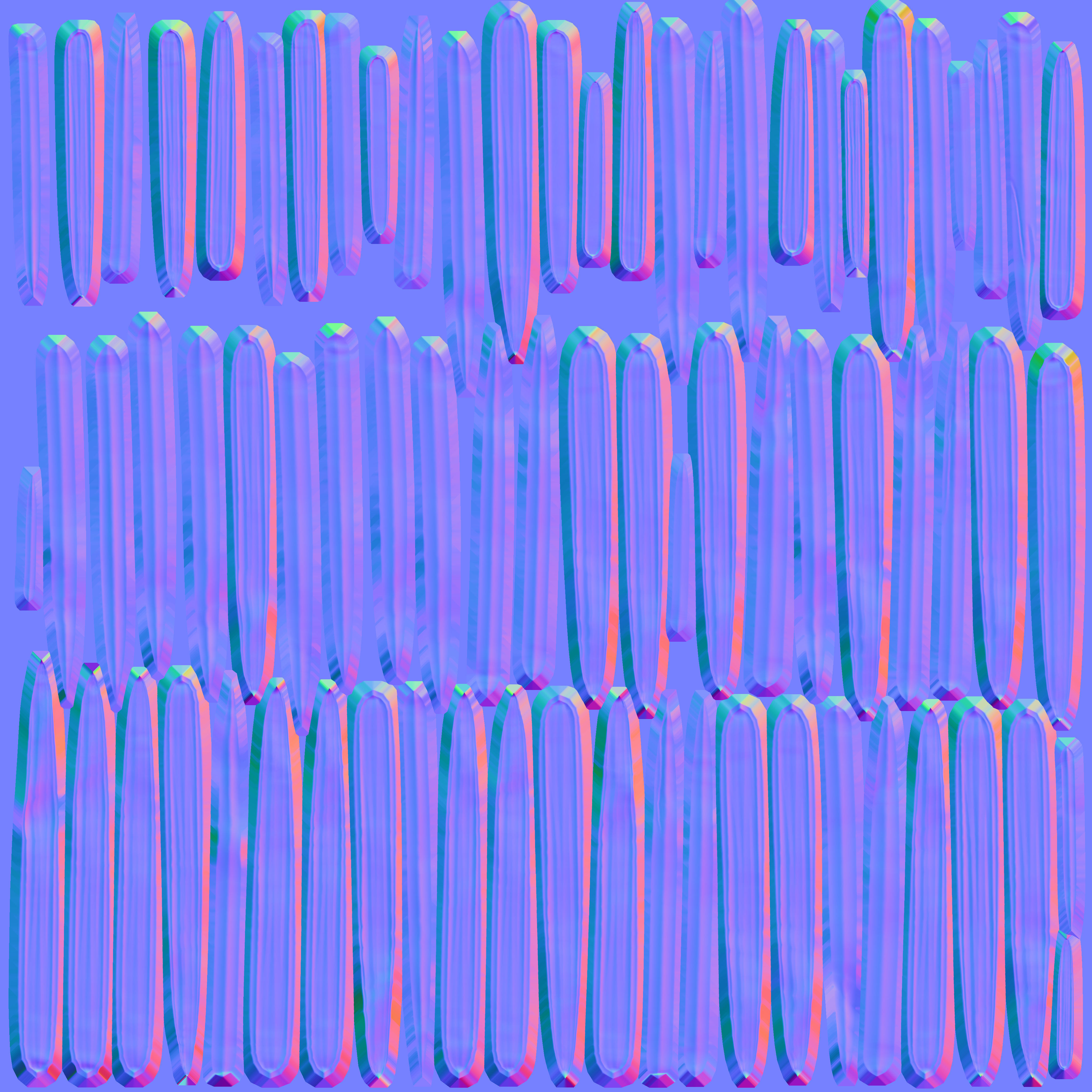 the hair haired girl Low-poly 3D model_6